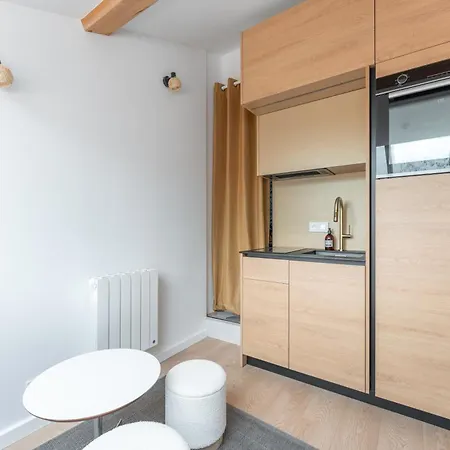 Le Petit Canut - T1 Sous Les Toits Avec Vue Lyon